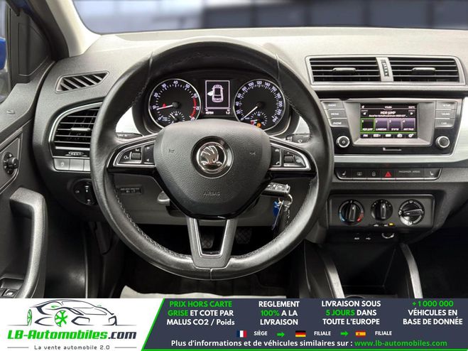 Skoda Fabia 1.0 MPI 75 ch BVM Bleu M�tallique de 2018