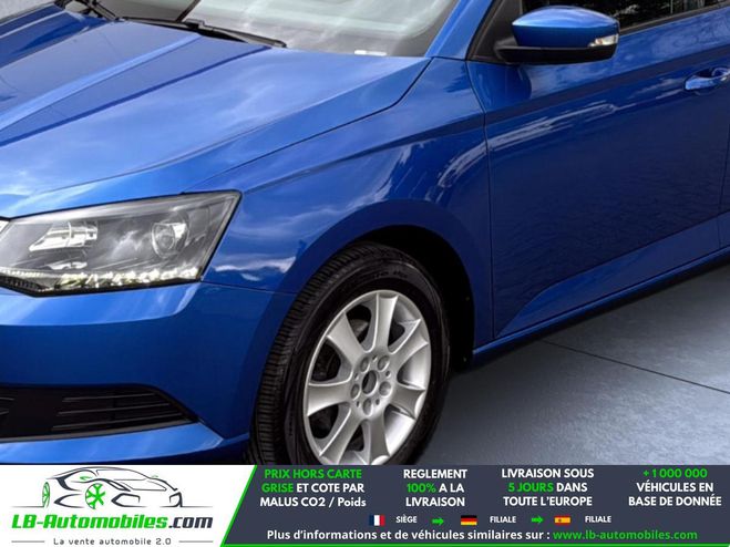 Skoda Fabia 1.0 MPI 75 ch BVM Bleu M�tallique de 2018