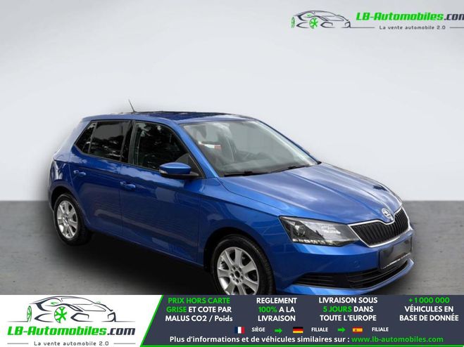Skoda Fabia 1.0 MPI 75 ch BVM Bleu M�tallique de 2018