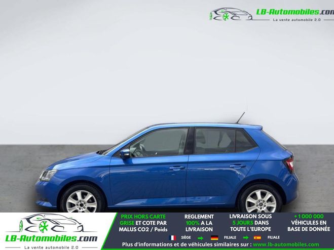 Skoda Fabia 1.0 MPI 75 ch BVM Bleu M�tallique de 2018