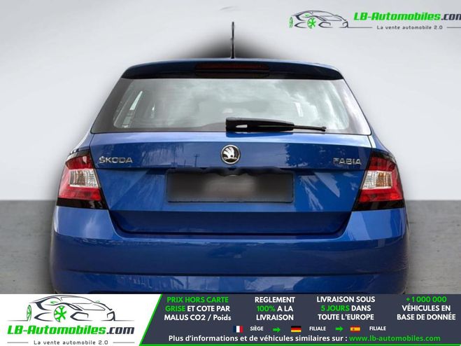 Skoda Fabia 1.0 MPI 75 ch BVM Bleu M�tallique de 2018
