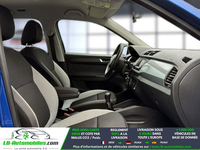 Skoda Fabia 1.0 MPI 75 ch BVM Bleu M�tallique de 2018