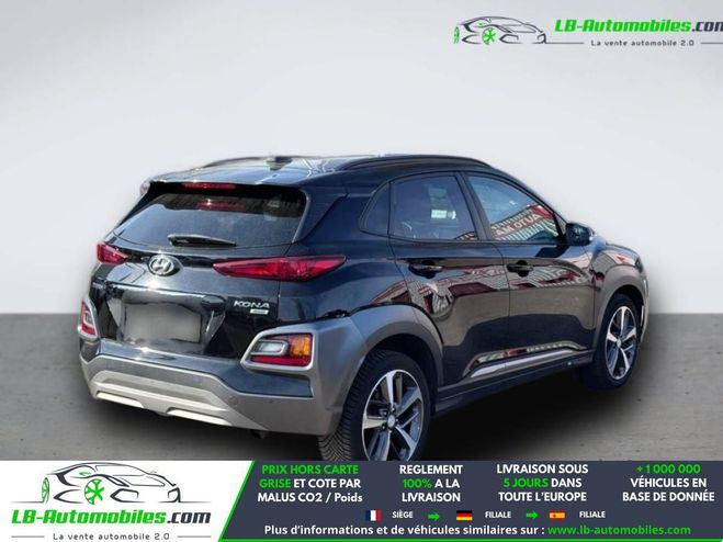Hyundai Kona 1.6 T-GDi 177 4WD BVA Noir M�tallique de 2018