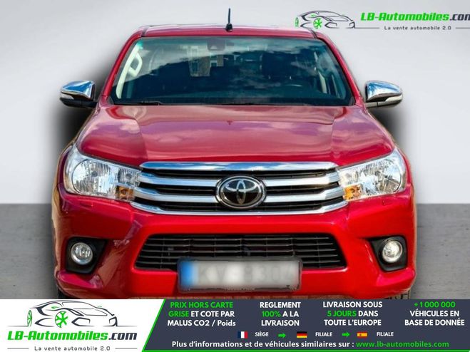 Toyota Hilux 4WD 2.4L 150 D-4D BVA Rouge M�tallique de 2017