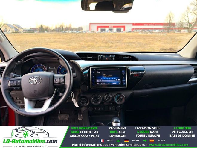 Toyota Hilux 4WD 2.4L 150 D-4D BVA Rouge M�tallique de 2017