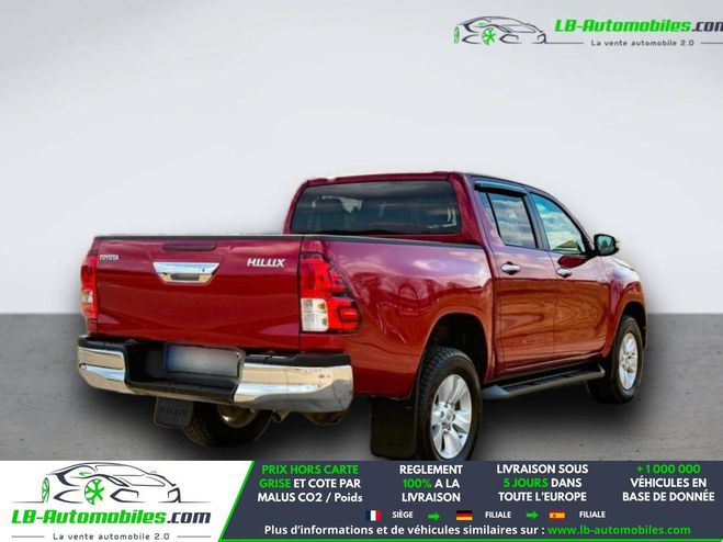 Toyota Hilux 4WD 2.4L 150 D-4D BVA Rouge M�tallique de 2017