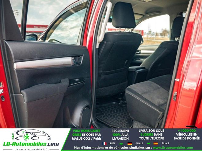 Toyota Hilux 4WD 2.4L 150 D-4D BVA Rouge M�tallique de 2017