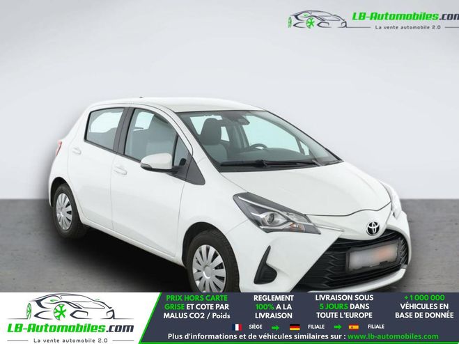Toyota Yaris 69 VVT-i BVM Blanc de 2019
