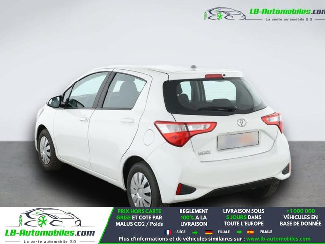 Toyota Yaris 69 VVT-i BVM Blanc de 2019
