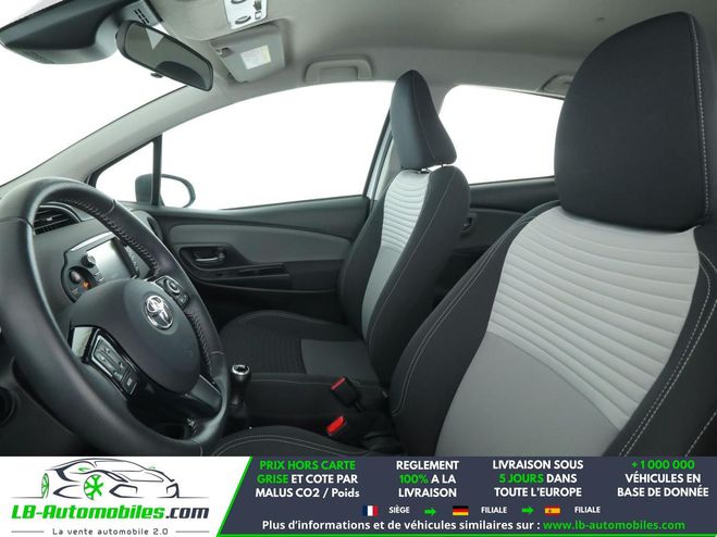 Toyota Yaris 69 VVT-i BVM Blanc de 2019