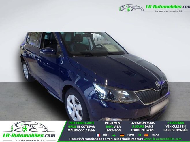 Skoda Fabia 1.0 MPI 75 ch BVM Bleu de 2016
