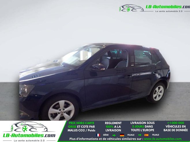 Skoda Fabia 1.0 MPI 75 ch BVM Bleu de 2016