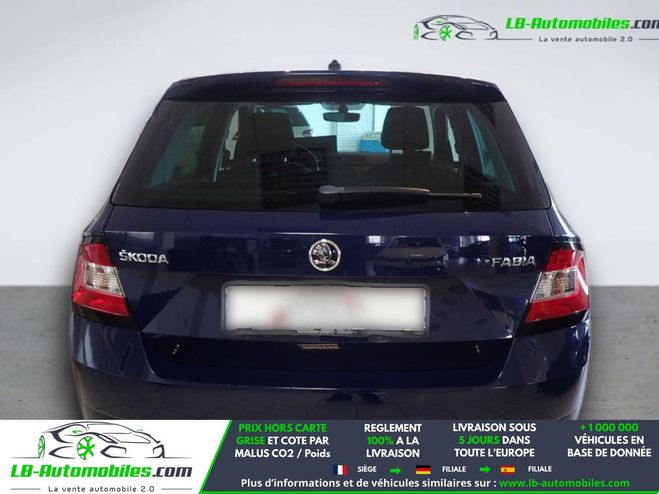 Skoda Fabia 1.0 MPI 75 ch BVM Bleu de 2016