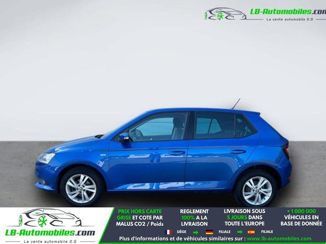 Skoda Fabia 1.0 MPI 75 ch BVM Bleu M�tallique de 2019