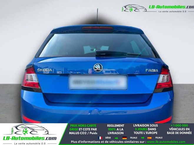 Skoda Fabia 1.0 MPI 75 ch BVM Bleu M�tallique de 2019