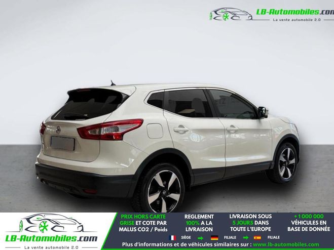 Nissan Qashqai 1.2 DIG-T 115 BVA Blanc de 2017