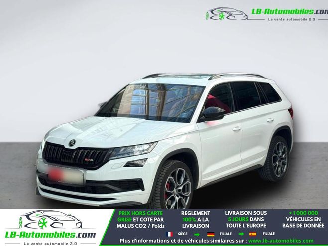 Skoda Kodiaq 2.0 Bi-TDI 240 BVA 4x4 5pl Blanc M�tallique de 2020