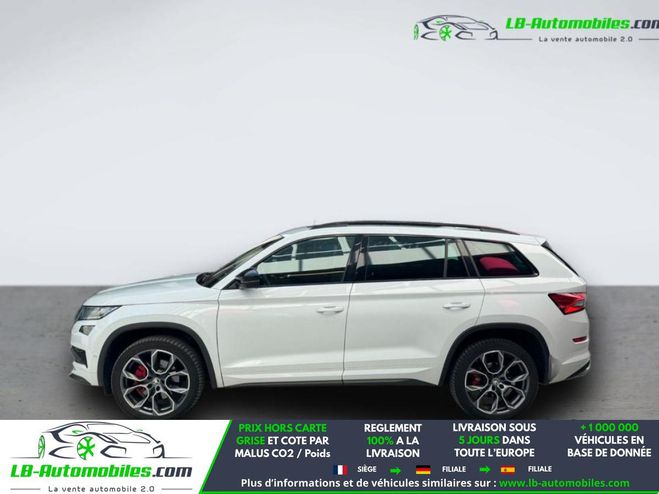Skoda Kodiaq 2.0 Bi-TDI 240 BVA 4x4 5pl Blanc M�tallique de 2020