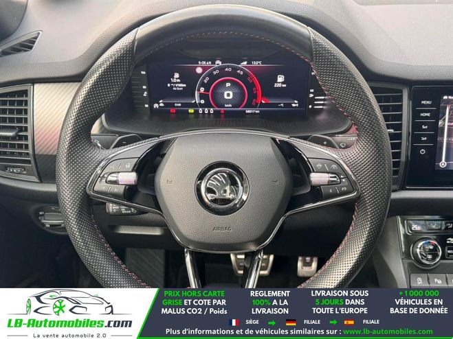 Skoda Kodiaq 2.0 Bi-TDI 240 BVA 4x4 5pl Blanc M�tallique de 2020