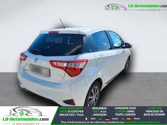 Toyota Yaris 110 VVT-i BVM Blanc de 2019