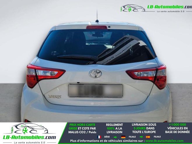 Toyota Yaris 110 VVT-i BVM Blanc de 2019