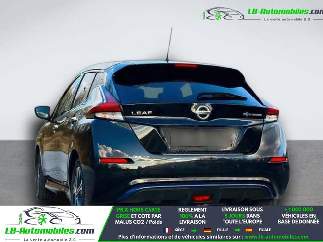 Nissan Leaf Electrique 62kWh 217 ch BVA Noir M�tallique de 2020