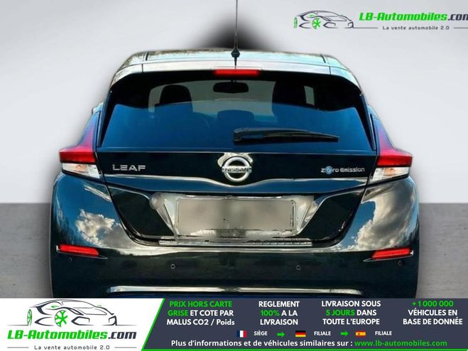 Nissan Leaf Electrique 62kWh 217 ch BVA Noir M�tallique de 2020