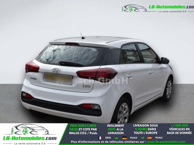 Hyundai I20 1.2 84 Blanc de 2020