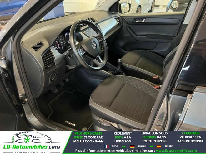 Skoda Fabia 1.0 MPI 75 ch BVM Gris M�tallique de 2019