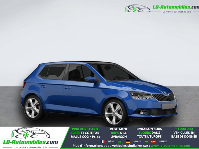 Skoda Fabia 1.0 TSI 95 ch BVM Bleu M�tallique de 2018