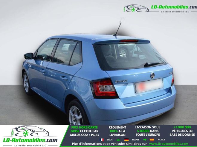 Skoda Fabia 1.0 MPI 60 ch BVM Bleu M�tallique de 2018