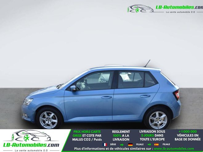 Skoda Fabia 1.0 MPI 60 ch BVM Bleu M�tallique de 2018