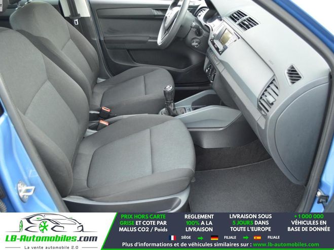 Skoda Fabia 1.0 MPI 60 ch BVM Bleu M�tallique de 2018