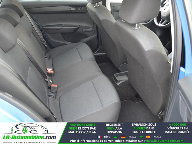 Skoda Fabia 1.0 MPI 60 ch BVM Bleu M�tallique de 2018