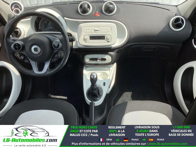 Smart Forfour 0.9 90 ch BVM Argent� M�tallique de 2015