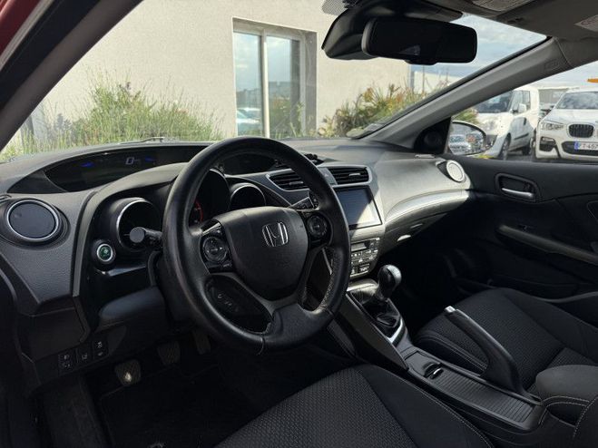 Honda Civic 1.6 I-DTEC 120 CH EXCLUSIVE NAVI ROUGE de 2016
