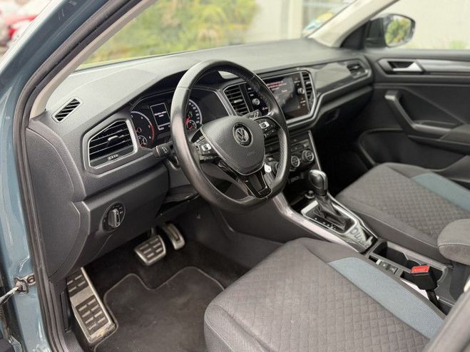 Volkswagen T Roc 2.0 TDI 150 CH CARAT DSG7 BLEU F de 2020