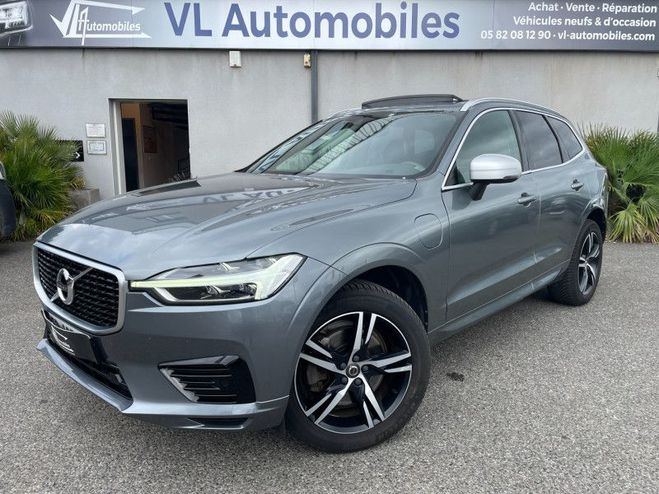 Volvo XC60 T8 TWIN ENGINE 320 + 87 CH R-DESIGN GEAR GRIS F de 2017