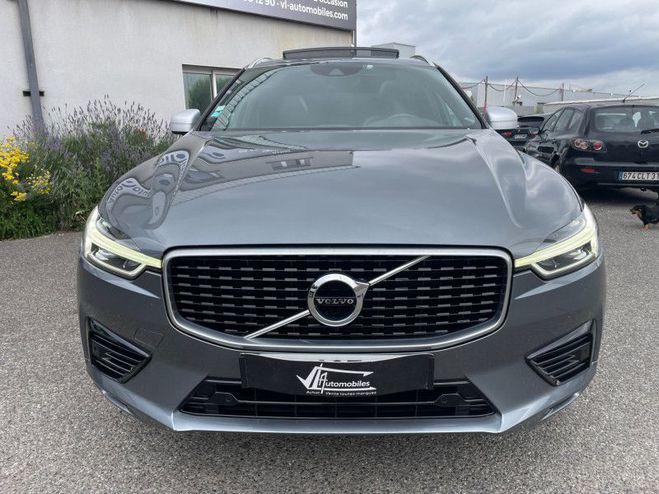 Volvo XC60 T8 TWIN ENGINE 320 + 87 CH R-DESIGN GEAR GRIS F de 2017