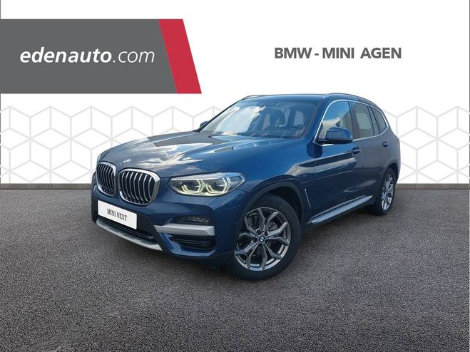 BMW X3 X3 xDrive20d 190ch BVA8 xLine 5p PHYTONICBLAU METALLIC de 2021