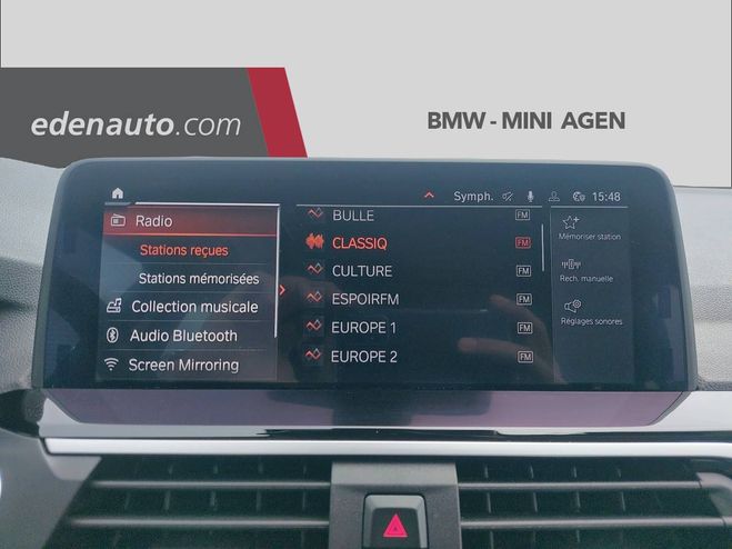 BMW X3 X3 xDrive20d 190ch BVA8 xLine 5p PHYTONICBLAU METALLIC de 2021