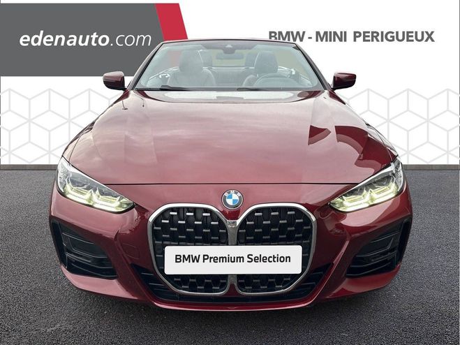 BMW Serie 4 Cab 430d 286 ch BVA8 M Sport 2p Rouge de 2022