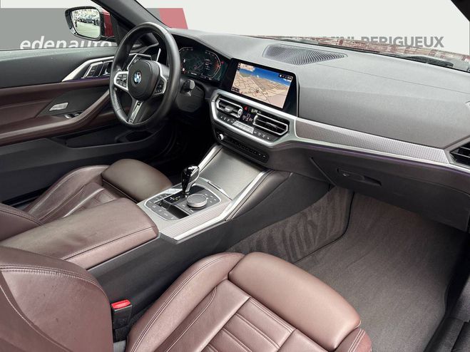 BMW Serie 4 Cab 430d 286 ch BVA8 M Sport 2p Rouge de 2022