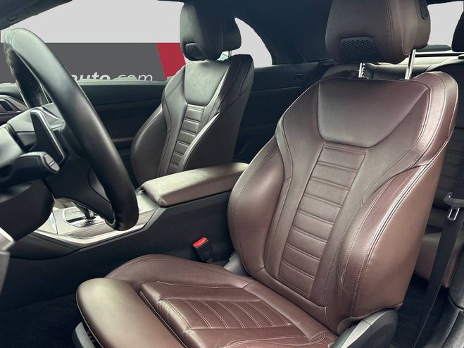 BMW Serie 4 Cab 430d 286 ch BVA8 M Sport 2p Rouge de 2022