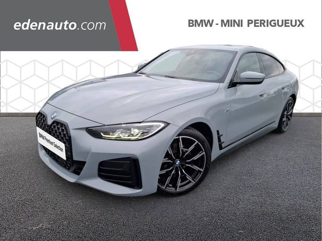 BMW Serie 4 Gran Coupe 420i 184 ch BVA8 M Sport 5p Gris de 2022