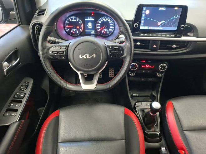 Kia Picanto 1.2 DPi 84ch BVM5 GT Line Premium gris de 2021