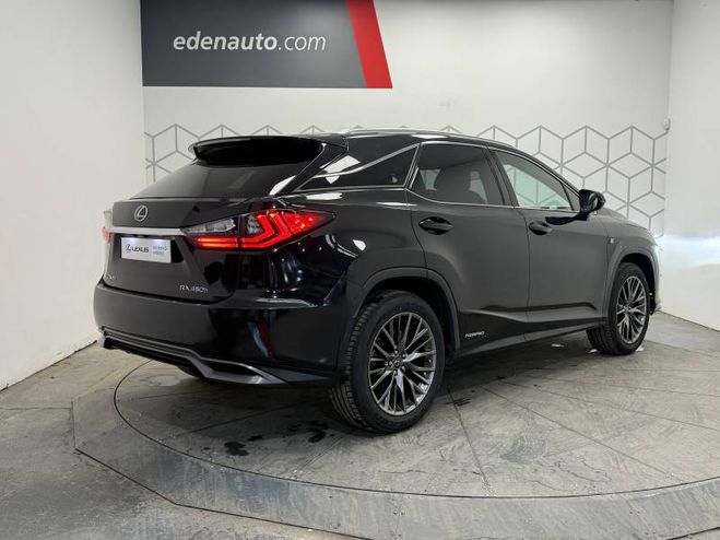 Lexus RX 450h 3.5 V6 313 E-Four F SPORT E-CVT noir de 2018