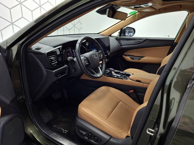 Lexus NX 450h+ 4WD Hybride Rechargeable Luxe vert de 2022