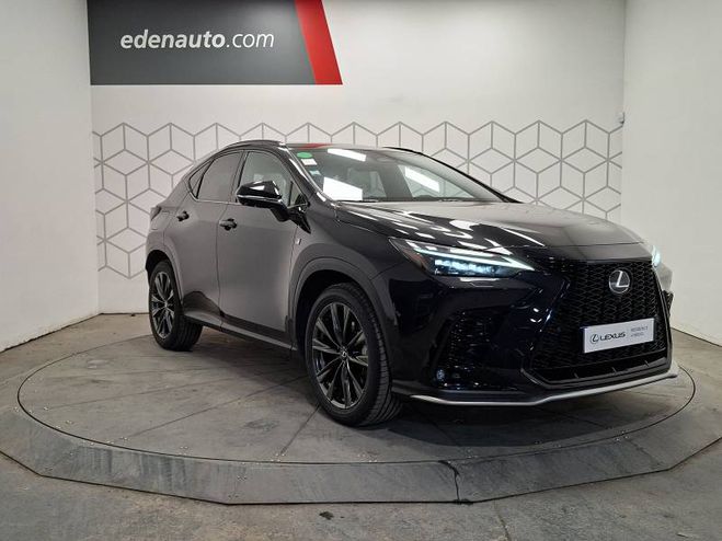 Lexus NX 450h+ 4WD Hybride Rechargeable F SPORT E noir de 2023