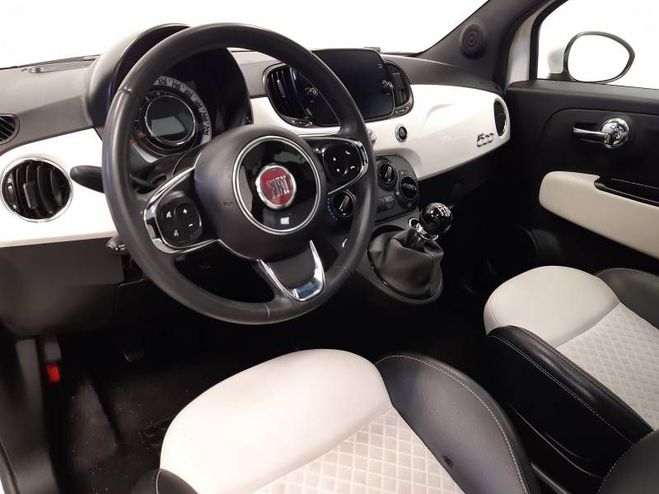 Fiat 500 1.0 70 ch Hybride BSG S/S Dolcevita blanc de 2022